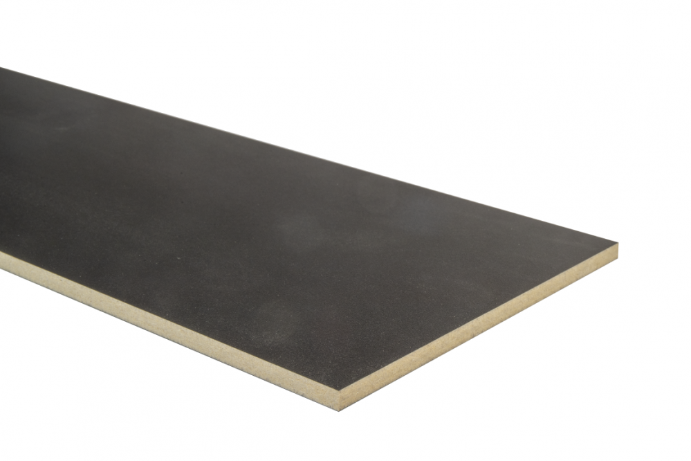 PVC merken - Stootbord zwart 100-138 (Middel)